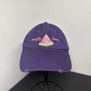 Simply‎ Southern Simply Sweet Watermelon Purple Hat Cap Strap Back Adjustable